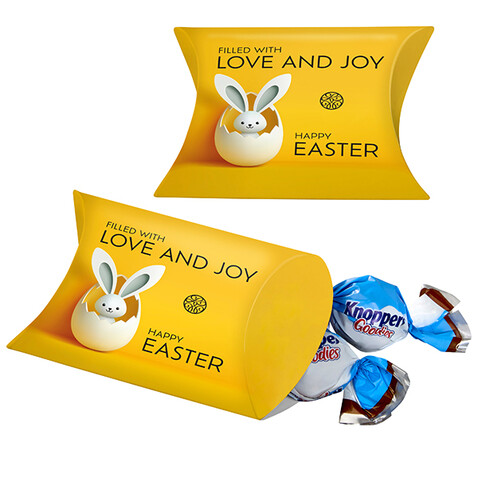 Promo-Kissenverpackung Knoppers Goodies bedrucken, Art.-Nr. 110774505 Promo-Kissenverpackung Knoppers Goodies bedrucken, Art.-Nr. 110774505