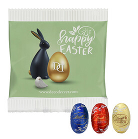 3er Lindor Mini Eier in Papier bedrucken, Art.-Nr. 110791100