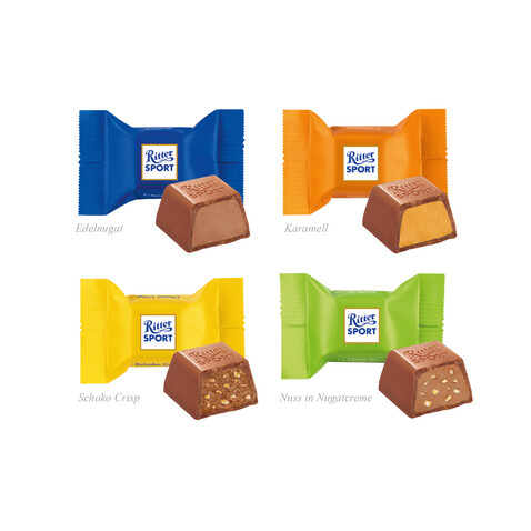 RITTER SPORT SCHOKOWÜRFEL IN PRÄSENTBOX bedrucken, Art.-Nr. 91585