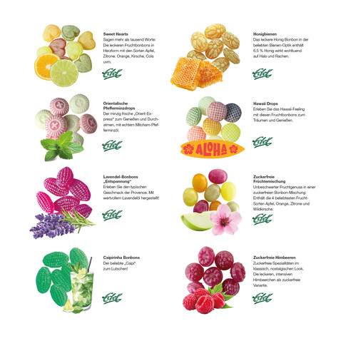 EDEL BONBON PAPERBOX bedrucken, Art.-Nr. 91629 - zuckerfrei