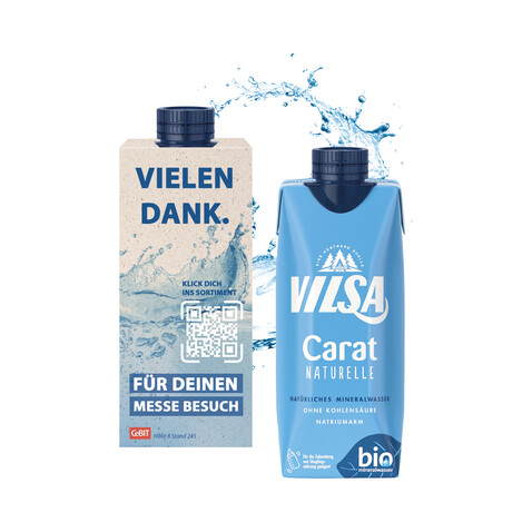 WERBEWASSER NATURELLE bedrucken, Art.-Nr. 91634