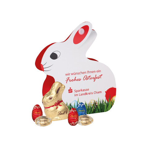 WERBE-OSTEREI ODER HASE MIT SÜßER FÜLLUNG bedrucken, Art.-Nr. 94689