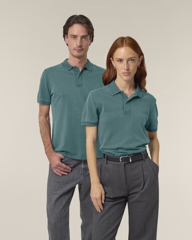 Coaster Vintage - Das Vintage-Mid-Light-Polo unisex - G. Dyed Hydro - 3XL bedrucken, Art.-Nr. STPU252C1023X