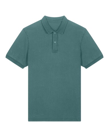 Coaster Vintage - Das Garment-Dyed Unisex-Polo - G. Dyed Hydro - M bedrucken, Art.-Nr. STPU252C1021M