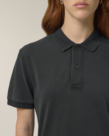 Coaster Vintage - Das Garment-Dyed Unisex-Polo - G. Dyed Black Rock - XS bedrucken, Art.-Nr. STPU252C140XS Coaster Vintage - Das Garment-Dyed Unisex-Polo - G. Dyed Black Rock - XS bedrucken, Art.-Nr. STPU252C140XS