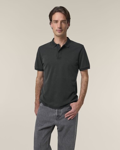 Coaster Vintage - Das Garment-Dyed Unisex-Polo - G. Dyed Black Rock - M bedrucken, Art.-Nr. STPU252C1401M Coaster Vintage - Das Garment-Dyed Unisex-Polo - G. Dyed Black Rock - M bedrucken, Art.-Nr. STPU252C1401M