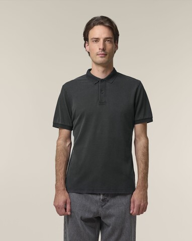 Coaster Vintage - Das Garment-Dyed Unisex-Polo - G. Dyed Black Rock - S bedrucken, Art.-Nr. STPU252C1401S Coaster Vintage - Das Garment-Dyed Unisex-Polo - G. Dyed Black Rock - S bedrucken, Art.-Nr. STPU252C1401S