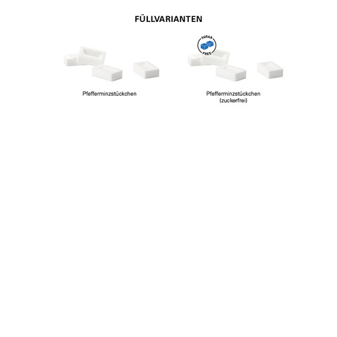 Pfefferminzriegel bedrucken, Art.-Nr. 1007.00002 Pfefferminzriegel bedrucken, Art.-Nr. 1007.00002