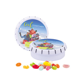 Quick Box, weiß, Jelly Beans bedrucken, Art.-Nr. 1012.00021