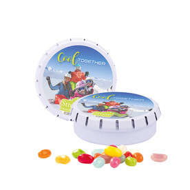 Quick Box, weiß, Jelly Beans bedrucken, Art.-Nr. 1012.00021