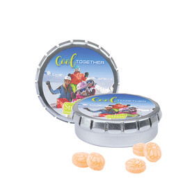 Quick Box, silber, Honig Bonbons bedrucken, Art.-Nr. 1012.00027