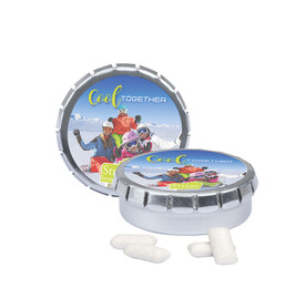 Quick Box, silber, KoRo Kaugummi bedrucken, Art.-Nr. 1012.00028 Quick Box, silber, KoRo Kaugummi bedrucken, Art.-Nr. 1012.00028