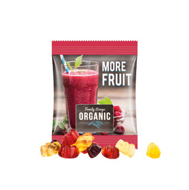 Minitüte,15 g, Folie weiß, Trolli Fruchtgummibären, 30% Fruchtsaftqualität bedrucken, Art.-Nr. 1021.00319 Minitüte,15 g, Folie weiß, Trolli Fruchtgummibären, 30% Fruchtsaftqualität bedrucken, Art.-Nr. 1021.00319