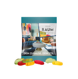 Minitüte,10 g, Folie transparent, Trolli Fruchtgummi Autos bedrucken, Art.-Nr. 1021.00374 Minitüte,10 g, Folie transparent, Trolli Fruchtgummi Autos bedrucken, Art.-Nr. 1021.00374