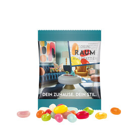 Minitüte, 10 g, Folie transparent, Jelly Beans bedrucken, Art.-Nr. 1021.00380
