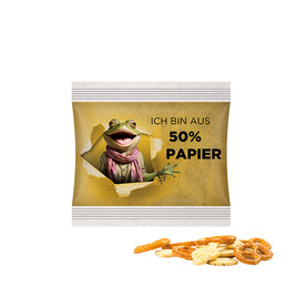Snack Miditüte, Knabber Mix, Papierfolie bedrucken, Art.-Nr. 1025.00043 Snack Miditüte, Knabber Mix, Papierfolie bedrucken, Art.-Nr. 1025.00043