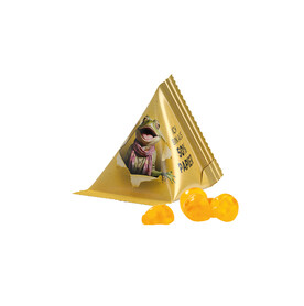 Fruchtgummi Tetraeder, Papierfolie weiß, Trolli Vitamin Fruchtgummi bedrucken, Art.-Nr. 1027.00072 Fruchtgummi Tetraeder, Papierfolie weiß, Trolli Vitamin Fruchtgummi bedrucken, Art.-Nr. 1027.00072