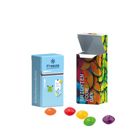 Slim Box Mini, Skittles Fruits Kaubonbons bedrucken, Art.-Nr. 1034.00005