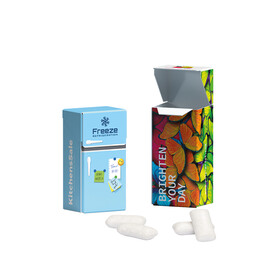 Slim Box Mini, KoRo Menthol Kaugummi, zuckerfrei bedrucken, Art.-Nr. 1034.00012 Slim Box Mini, KoRo Menthol Kaugummi, zuckerfrei bedrucken, Art.-Nr. 1034.00012