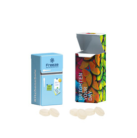 Slim Box Mini, Mini Bonbons Japanische Minze bedrucken, Art.-Nr. 1034.00013