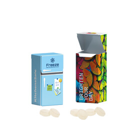 Slim Box Mini, Mini Bonbons Japanische Minze bedrucken, Art.-Nr. 1034.00013