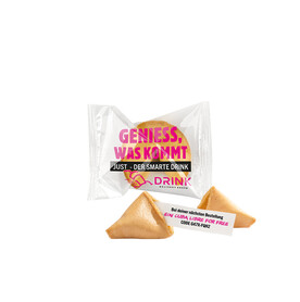 Glückskeks Folie, transparent bedrucken, Art.-Nr. 1059.00002