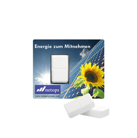 Energie Karte, Traubenzucker mit Vitamin C bedrucken, Art.-Nr. 1069.00001 Energie Karte, Traubenzucker mit Vitamin C bedrucken, Art.-Nr. 1069.00001