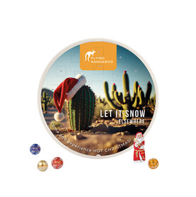 Adventskalender rund, Lindt Mischung bedrucken, Art.-Nr. 1088.00001