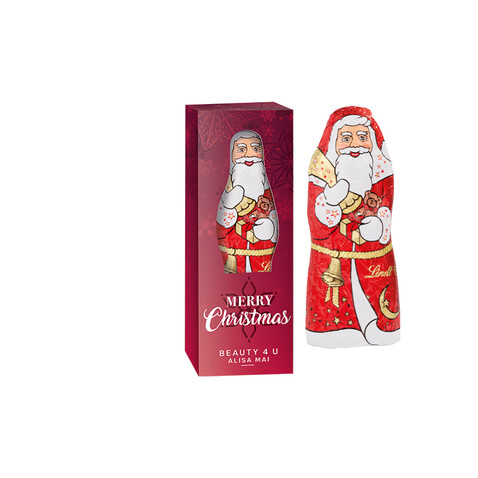 Lindt Weihnachtsmann 40g in Werbebox bedrucken, Art.-Nr. 1103.00001