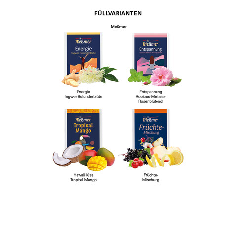 Werbekarte Midi, Meßmer Tee Hawaii Kiss bedrucken, Art.-Nr. 1144.00061