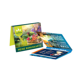 Werbekarte Midi, Meßmer Tee Früchte-Mischung bedrucken, Art.-Nr. 1144.00060