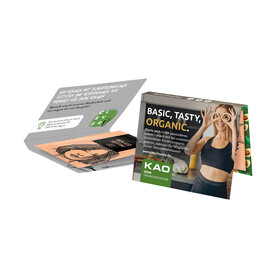 Werbekarte Midi, Just Spices Avocado Topping bedrucken, Art.-Nr. 1144.00064