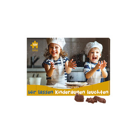 Classic Wand Adventskalender, Querformat, Blister gefüllt, Friedel Vollmilch-Schokotäfelchen bedrucken, Art.-Nr. 1164.00002