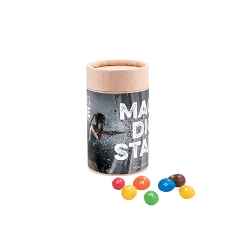 Papierdose Eco Midi mit M&amp;M´s Peanuts bedrucken, Art.-Nr. 1179.00010