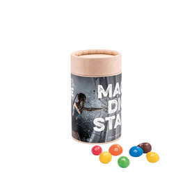 Papierdose Eco Midi mit M&amp;amp;M´s Peanuts bedrucken, Art.-Nr. 1179.00010