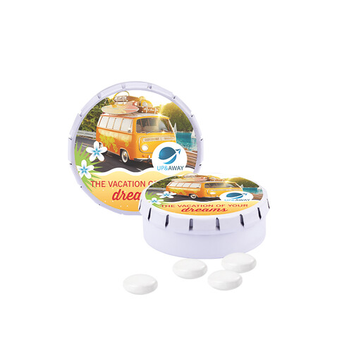 Quick Box XS, Mentos Mint bedrucken, Art.-Nr. 1186.00008