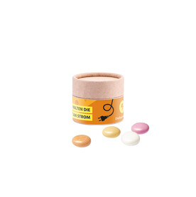 Papierdose Eco Mini , Mentos Kaudragee Fruit bedrucken, Art.-Nr. 1190.00001