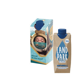 Drink Pack Landpark Mineralwasser naturelle in Werbeverpackung bedrucken, Art.-Nr. 1205.00001 Drink Pack Landpark Mineralwasser naturelle in Werbeverpackung bedrucken, Art.-Nr. 1205.00001