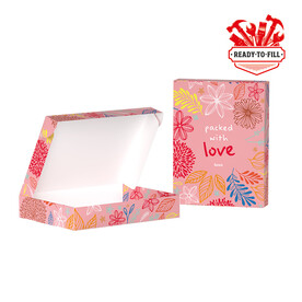 Klappschachtel, kundengestelltes Füllgut bedrucken, Art.-Nr. 1263.00006