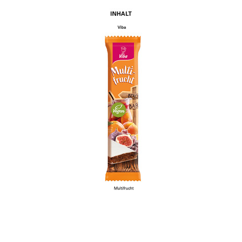 Werbeschuber Slim, Viba Genussriegel bedrucken, Art.-Nr. 1264.00002