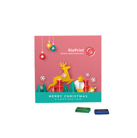 Täfelchen Adventskalender, Lindt Schokotäfelchen bedrucken, Art.-Nr. 1265.00004