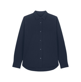 Stella Oxford Shirt - Das Damen-Oxfordhemd - French Navy - XXL bedrucken, Art.-Nr. STWW971C7272X