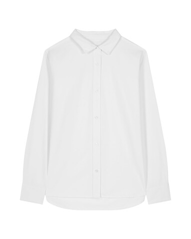 Stella Oxford Shirt - Das Damen-Oxfordhemd - White - XS bedrucken, Art.-Nr. STWW971C001XS Stella Oxford Shirt - Das Damen-Oxfordhemd - White - XS bedrucken, Art.-Nr. STWW971C001XS