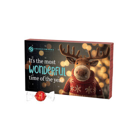 Adventskalender Eco L, LINDOR Michkugeln bedrucken, Art.-Nr. 1286.00004