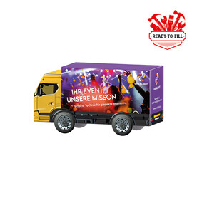 3D-Präsent LKW, ready to fill bedrucken, Art.-Nr. 1297.00003