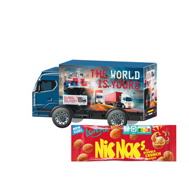 3D-Präsent LKW, Lorenz Nic Nac's Erdnüsse bedrucken, Art.-Nr. 1297.00004 3D-Präsent LKW, Lorenz Nic Nac's Erdnüsse bedrucken, Art.-Nr. 1297.00004