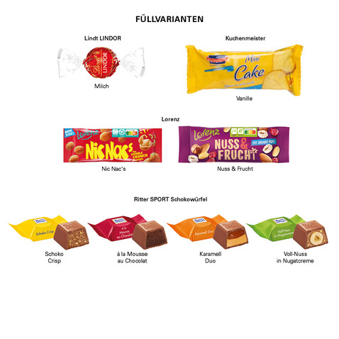 3D-Präsent Schiff, Ritter SPORT Schokowürfel bedrucken, Art.-Nr. 1297.00037