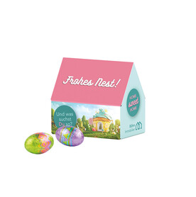 3D-Präsent Haus, Klett Ostereier bedrucken, Art.-Nr. 1297.00044