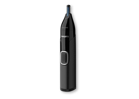 NT5650|Philips face hair trimmer - Schwarz bedrucken, Art.-Nr. LT42281-N0002