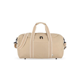 InSideOut R-PET duffle bag Koli - Ecru bedrucken, Art.-Nr. LT57102-N0054